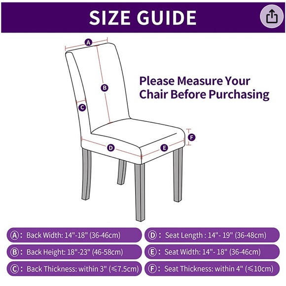 Hawaii flamingo chair covers set of 6 - Picture 6 of 6